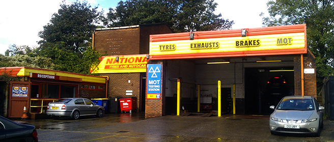 National Tyres And Autocare Newton-Le-Willows branch
